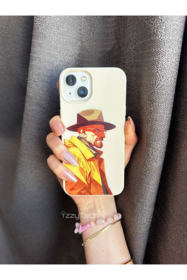 حافظة هاتف بنمط إطلاق ممتاز من السيليكون المخملي الداخلي متوافقة مع هاتف iPhone 16 PLUS - 2