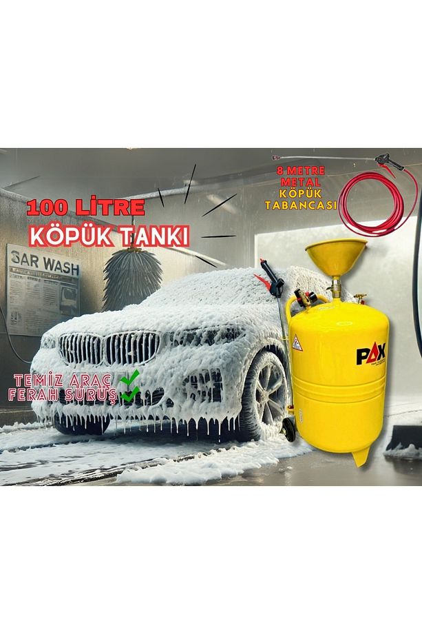 100 Litre Köpük Tankı Yüksek Basınçlı Köpük - 2