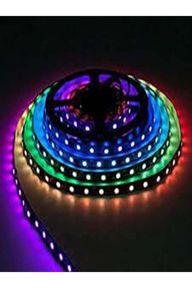 Rgb Şerit Led 20 Metre Yapışkanlı Iç Mekan Rulo Işıklı Şerit Led Trafosuz-kumanda Hariç - 3