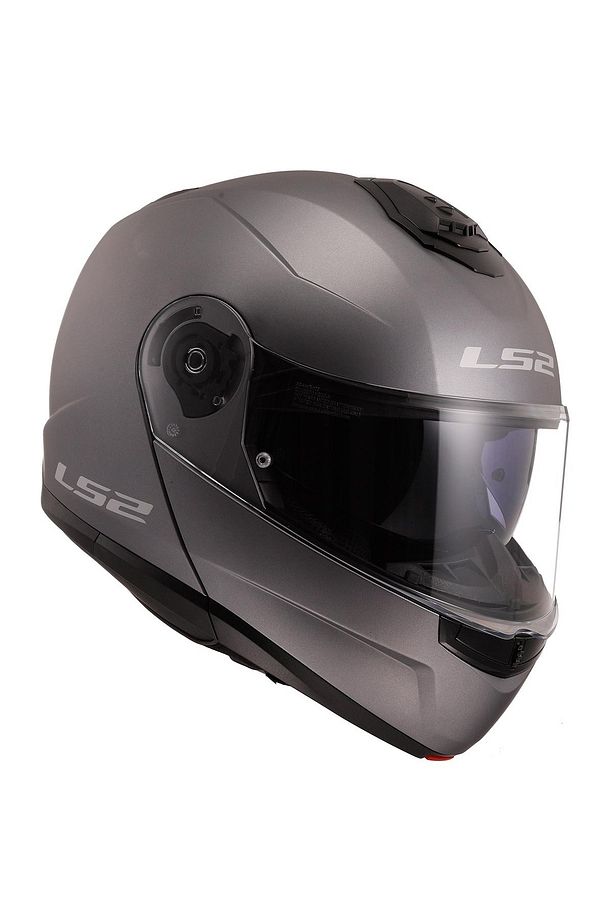 Strobe 2 Çene Açılır Kask Mat Tıtanıum - 5