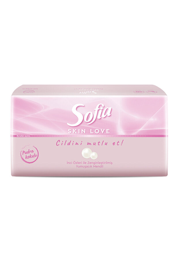 سكين لوف مناديل معطرة 100 قطعة