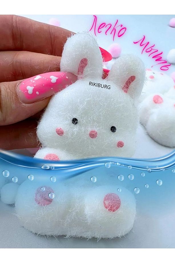 Sevimli ayıcık tüylü sukuşi   Taba squishy stres oyuncak - 6