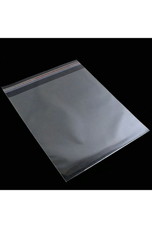 Bantlı Şeffaf Jelatin Poşet 40x55 (çeyiz Poşeti) 20 Adet - 6