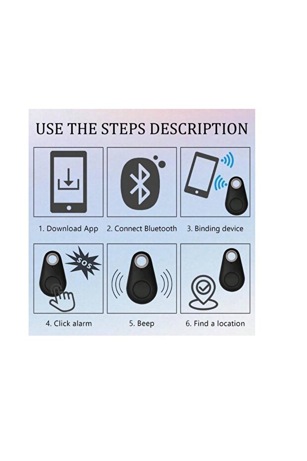 3Track Locator and Tracker to Find Kids,Pets,Keys,Apple&Android Devices,Has Built-in Battery,No SIM - 3