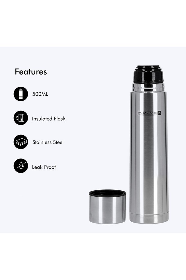 500ML Heat Insulated Thermos Stainless Steel Vacuum Flask RF9780