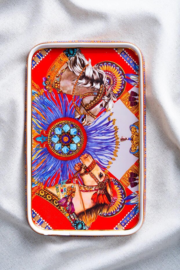 طبق تقديم مستطيل من ويسبير - 31 سم - 1