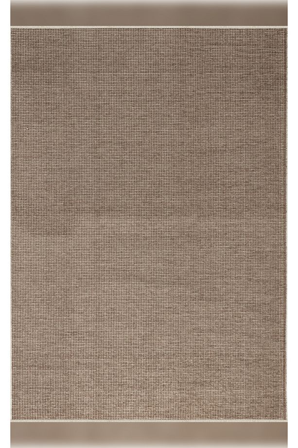 Halı Pandor 2413 Vizon Yıkanabilir Yumuşak Dokulu Modern İnce Dokuma Şık Makine Halısı - 1