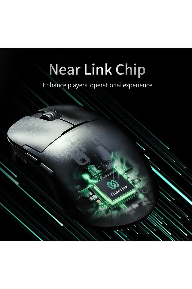 Aj159 Nlp Near-link 3 Modlu 1000hz 26.000 Dpı 800 Mah Batarya Paw 3395-yeni Nesil Bağlantı Modu - 7