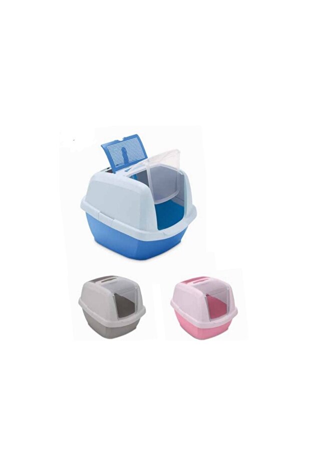 Maddy Junior Üstü Açılabilen Kapalı Kedi Tuvaleti - 1