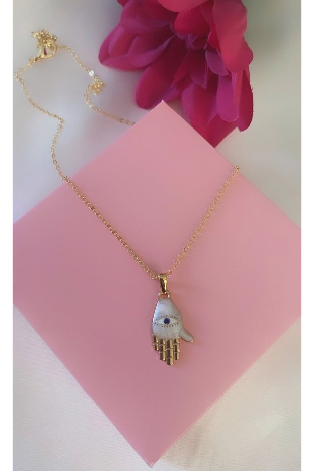 Asia by Leuvoie Fatma's Hand Necklace
