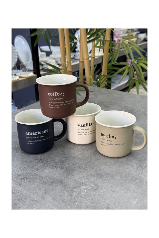 Blush Seri Retro Kupa Krem - 1