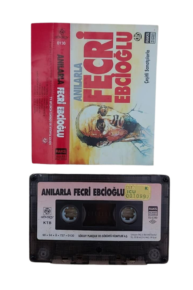 Cassette with the Anilarla Fermi Ebcioglu Various Artists