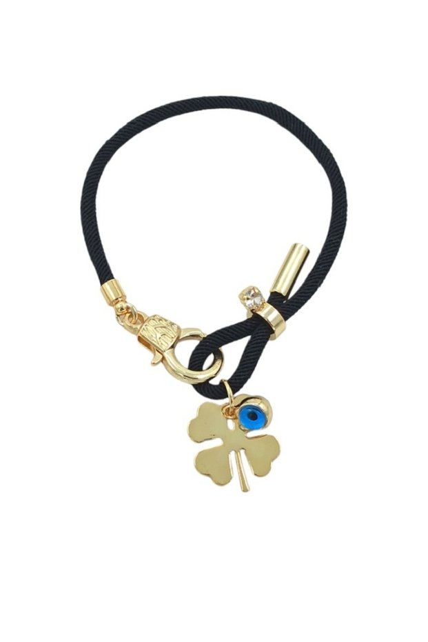 Steel Clover Bracelet