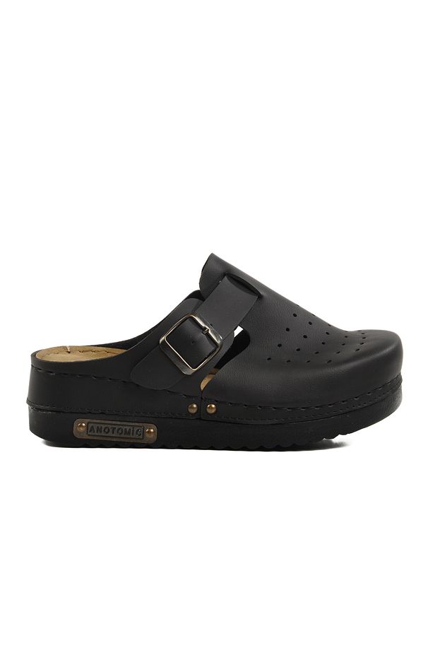 Siyah Anatomik Unisex Sabo Terlik 07-008 G - 1