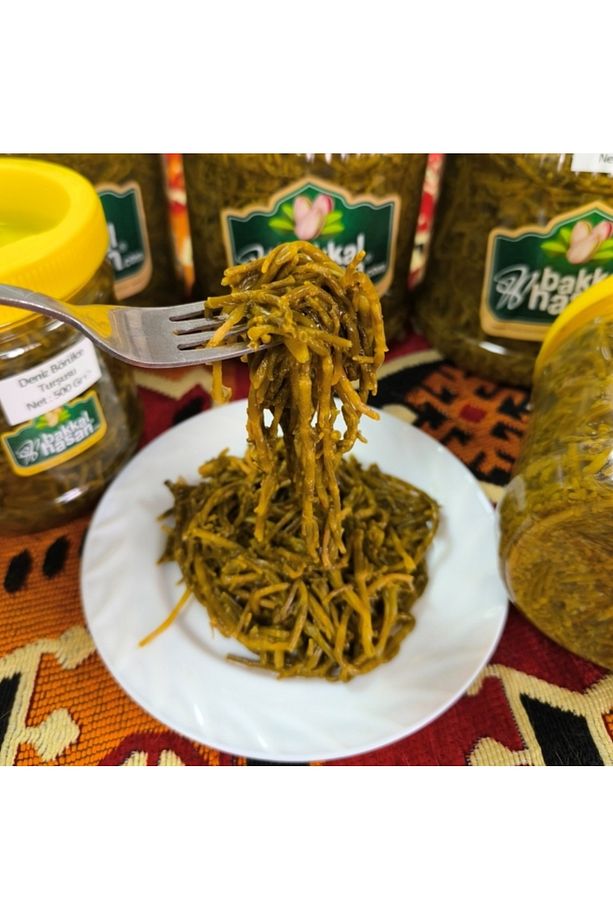 Ev Yapımı Deniz Börülce Turşusu Net 500 gr Bakkal Hasan - 4