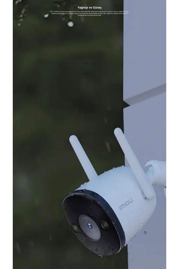 YENİ NESİL BULLET 3 MP WİFİ KAMERA - 2