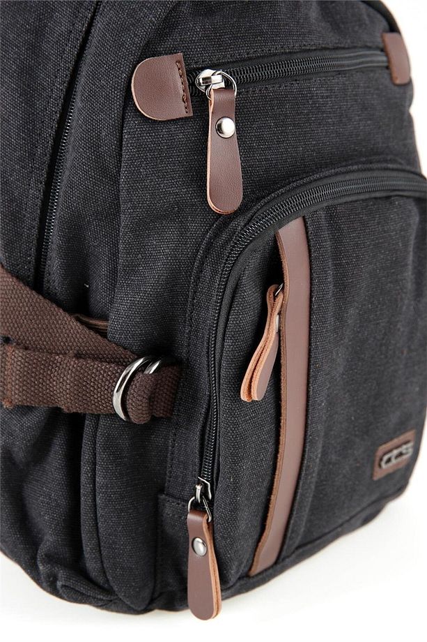 ÇÇS 51810 Kanvas Kumaş Sırt Çantası - 5