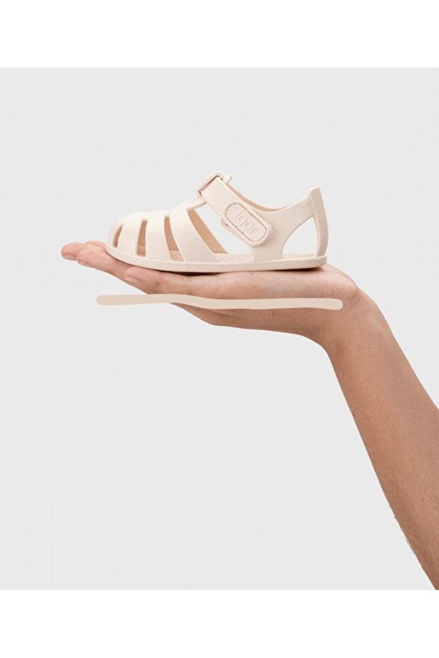 Nemo Solid Ivory Unisex dete Sandale - 6