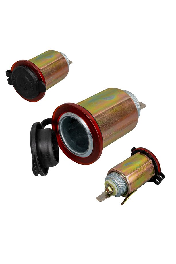 12 Volt 10 Amper Araba Çakmaklık Şarj Soketi, IC-246B-6, - 1