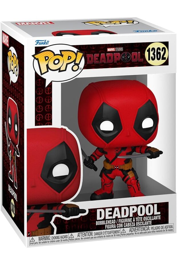 Pop Marvel Deadpool - Deadpool NO:1362 Bobble-Head - 1