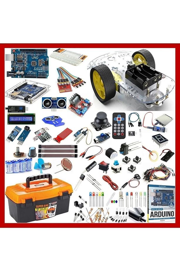 113 Parça Arduino Set 2wd - 1
