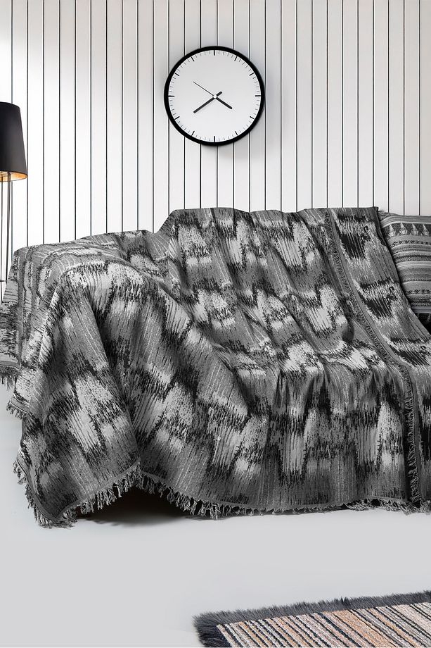 İkili Set Dokuma Koltuk Örtüsü Seti 170x220cm - 2
