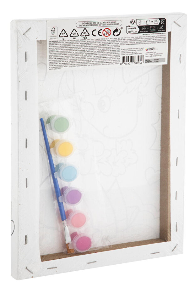 Рисуване по числа - Русалка - 3