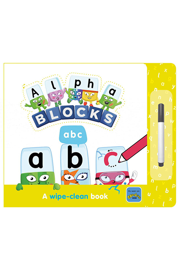 Kniha Alphablocks Write and Erase - ABC - 1