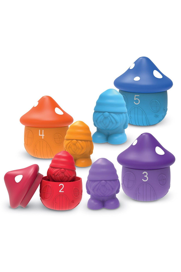 Sorting and counting game - Dwarf houses - 1