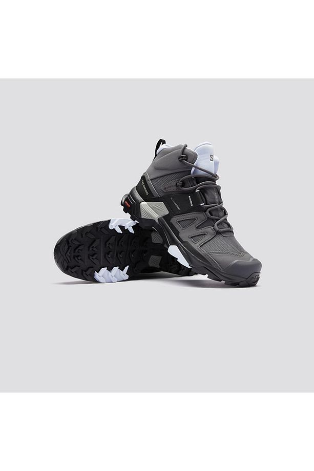 Gri Mavi Su Geçirmez X Ultra 4 Mid Gore-tex Bot - 2