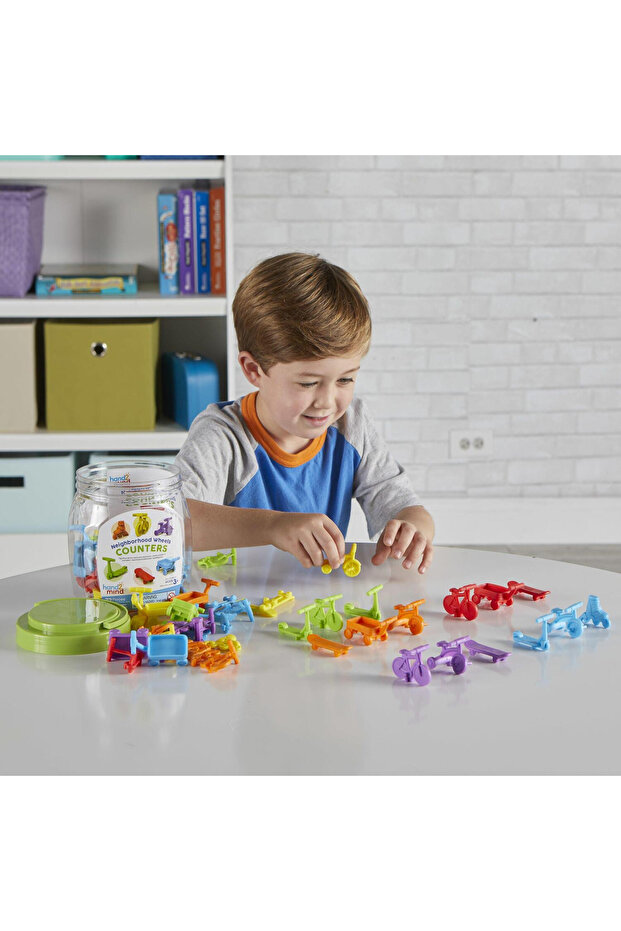 Fun Wheels Counting Set 72 Pieces - 6