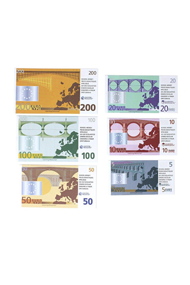 Комплект играчки пари (евро) - 4