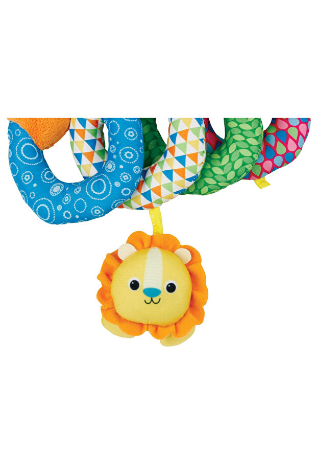 Spirálová hračka do kočárku, - 4