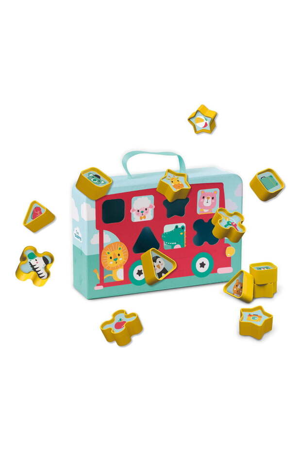 Toy - Shape Sorter Bus Suitcase - 3