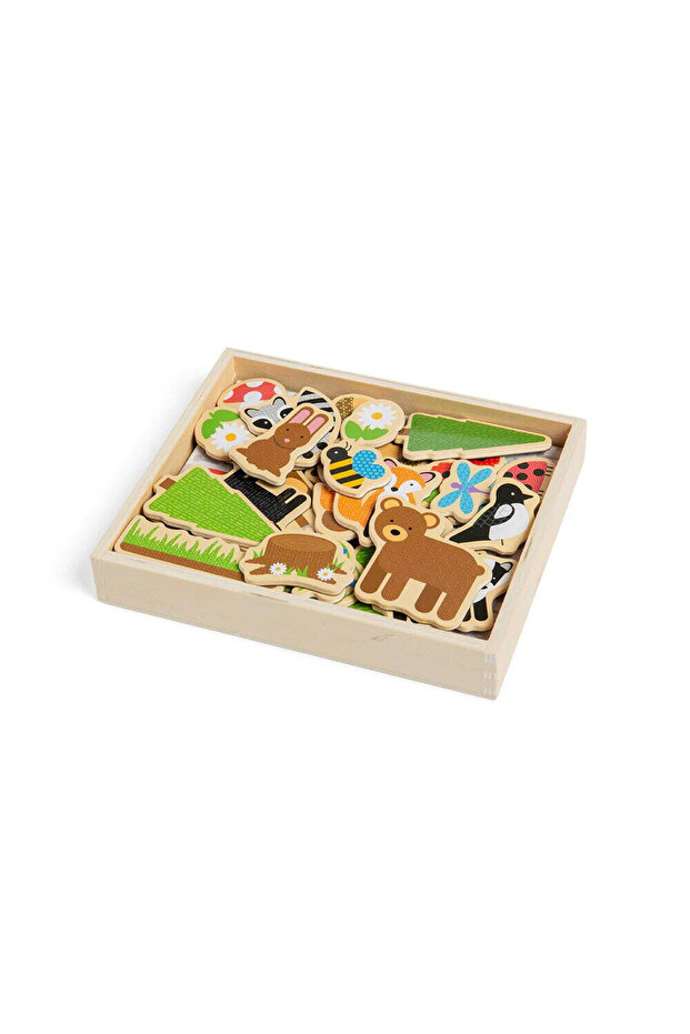 Magnetic set - Forest animals - 4