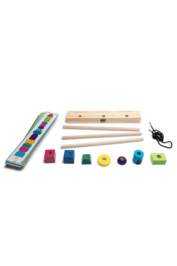 Stack Towers, Stringing Game With Sorting Patterns - 5