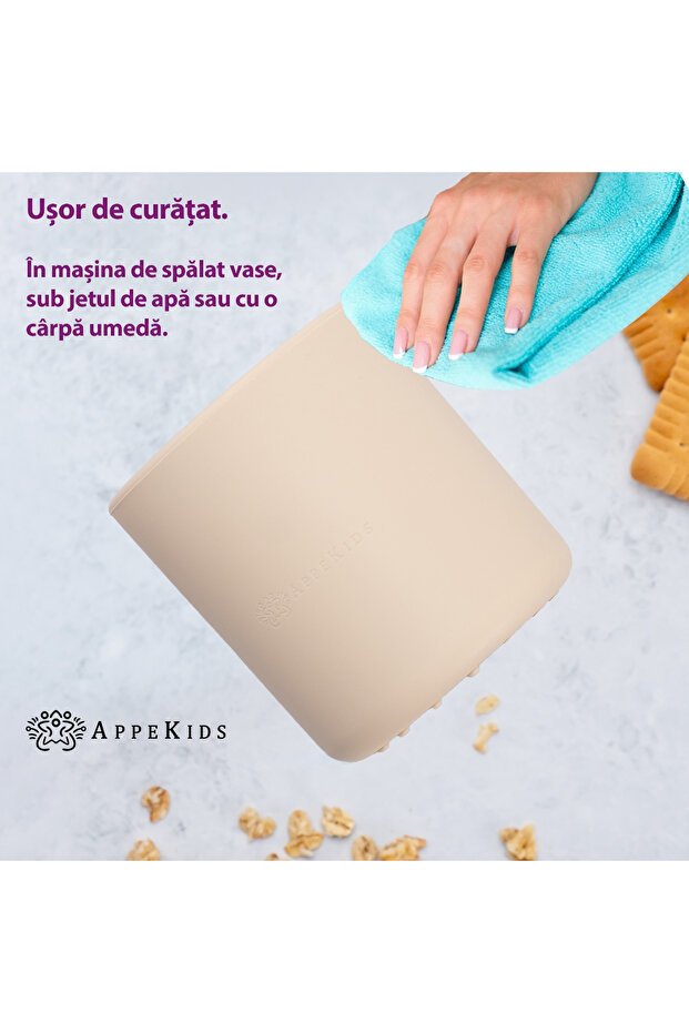 Silicone Cup, - Bubble Beige - 4