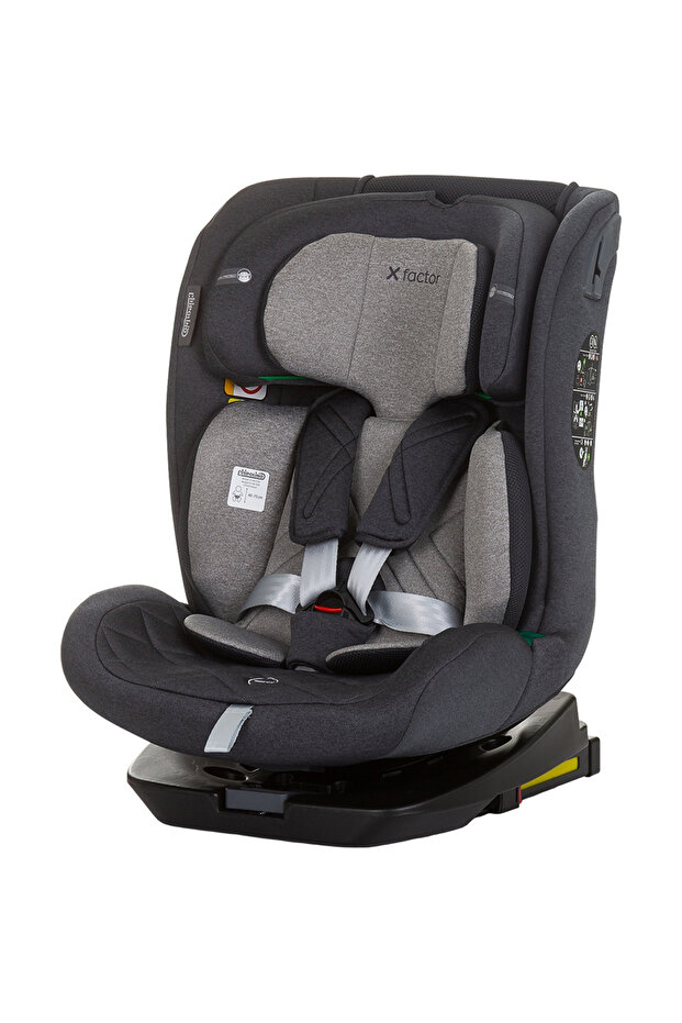 X Factor I-size Car Seat 40-150 Cm Granite With Isofix System - 1