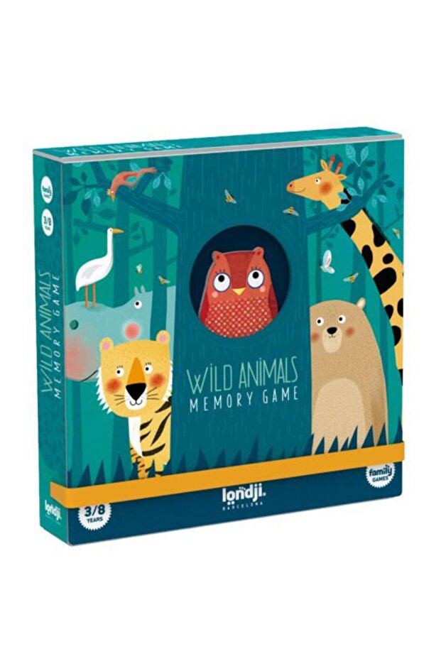Memory Game - Wild Animals - 1
