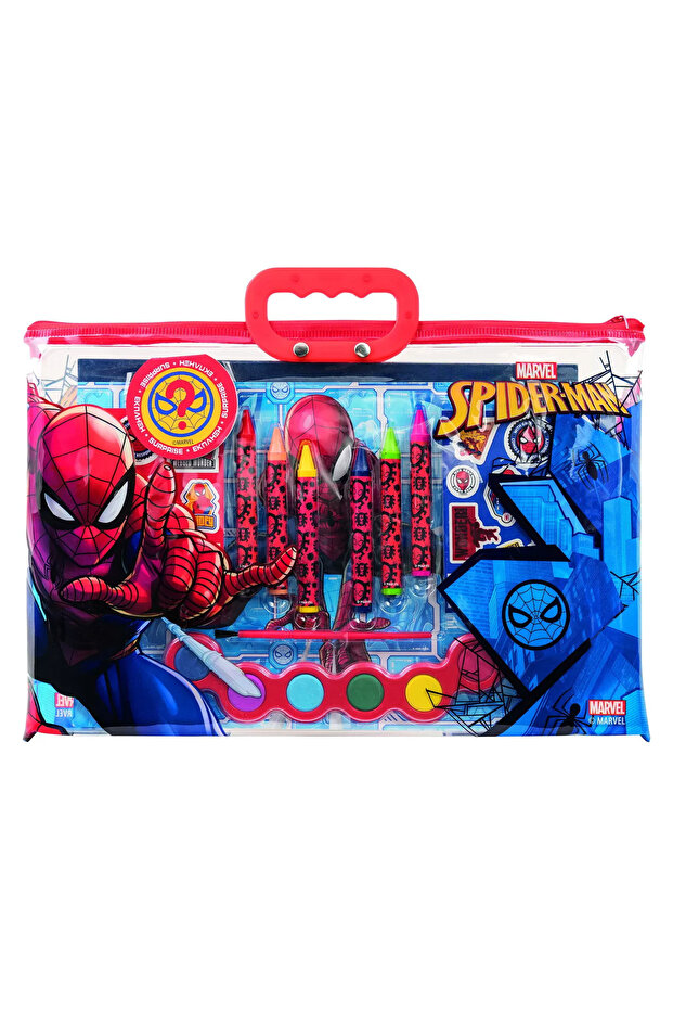 Spiderman Creative Bag Drawing Set, Games - 1