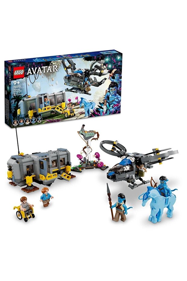 Avatar Flying Mountains: Field 26 and RDA Samson 75573 - Creative Toy Building Set (887 Pieces)