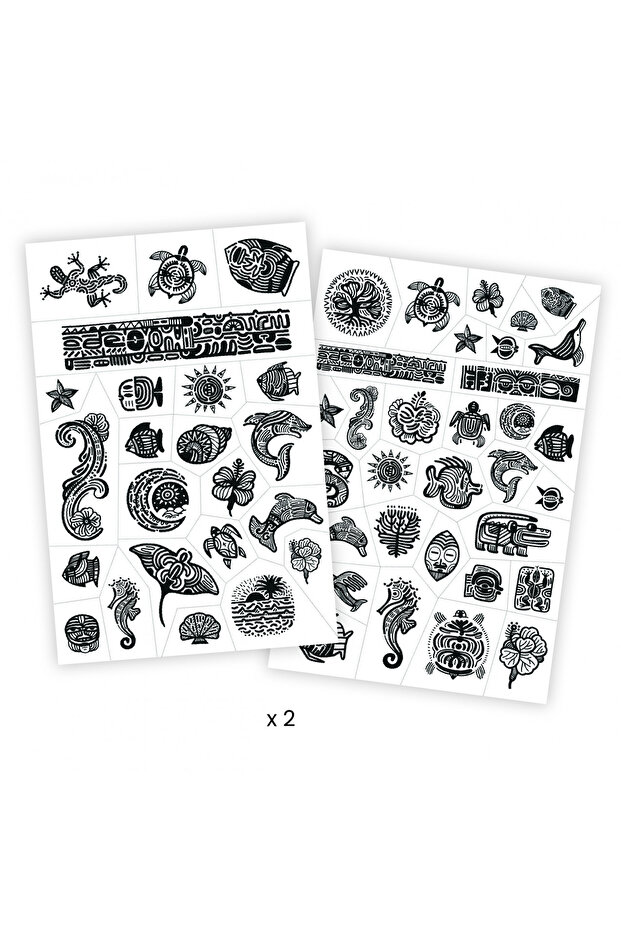 Polynesian Pattern Tattoos, - 3