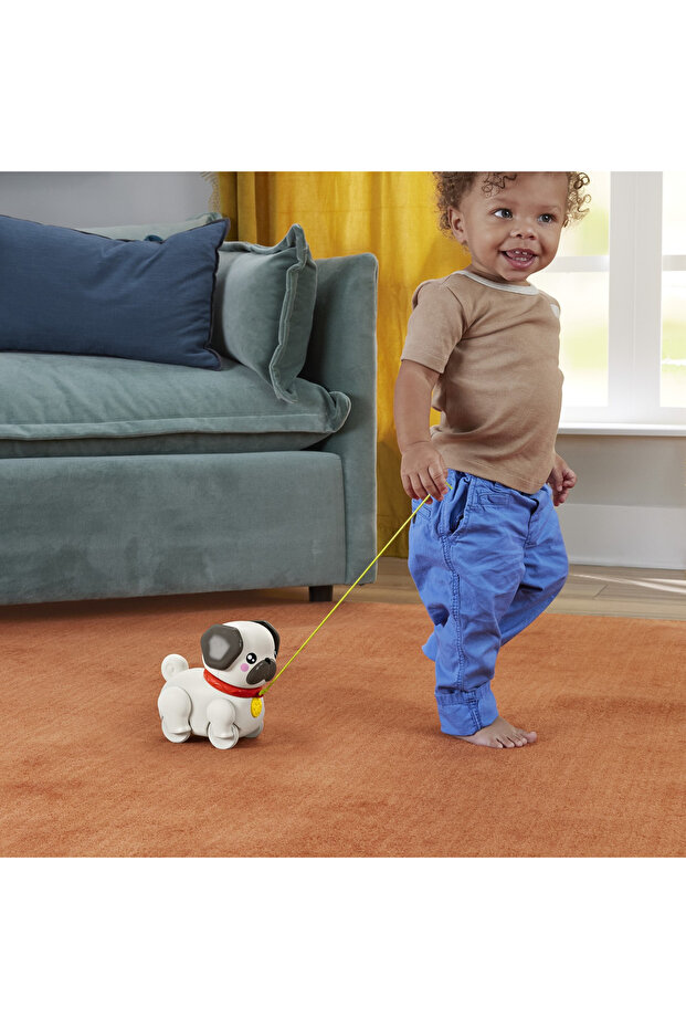 Fisher Price Interactive Pull Toy Puppy With Movements And Sounds - 3