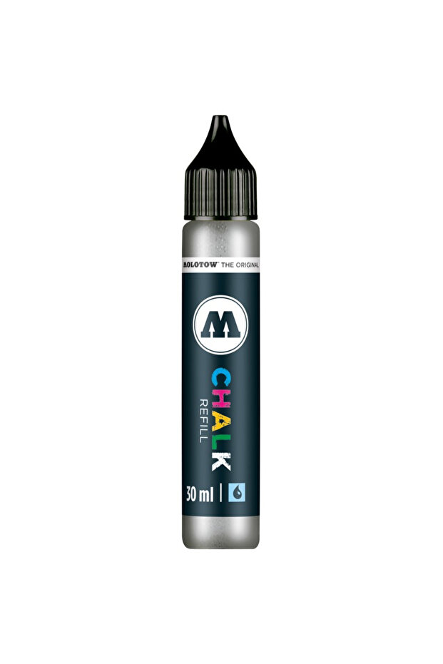 Decomarker Refill 30ml Metallic Silver - 1