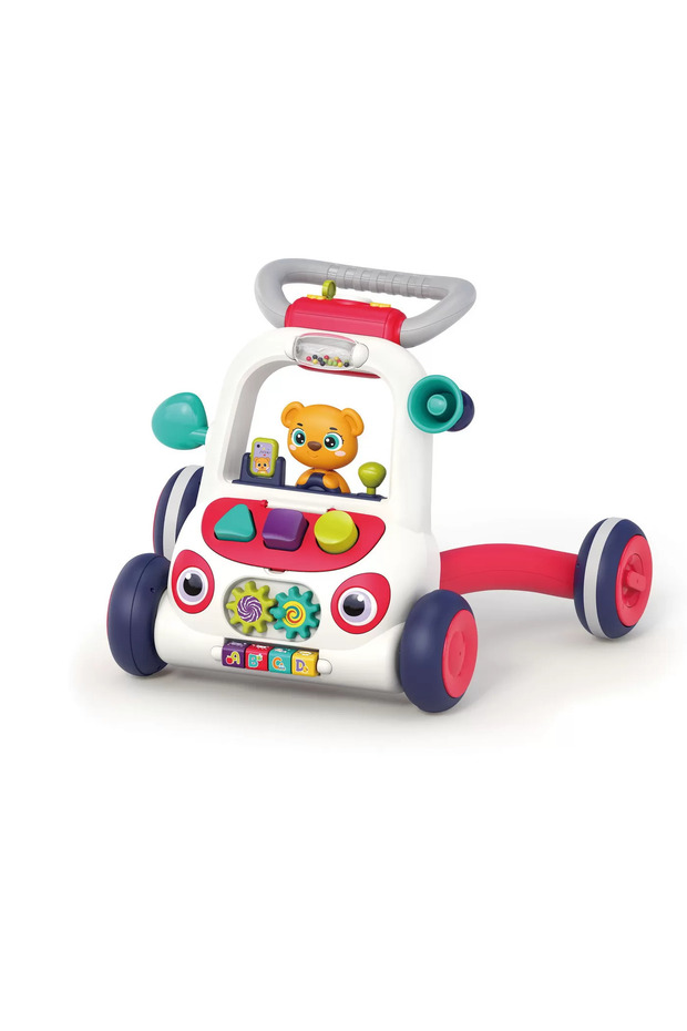 Multicolored Walker and Interactive Activity Center - 2