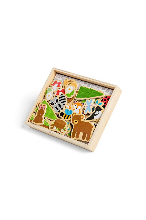 Magnetic set - Forest animals - 3