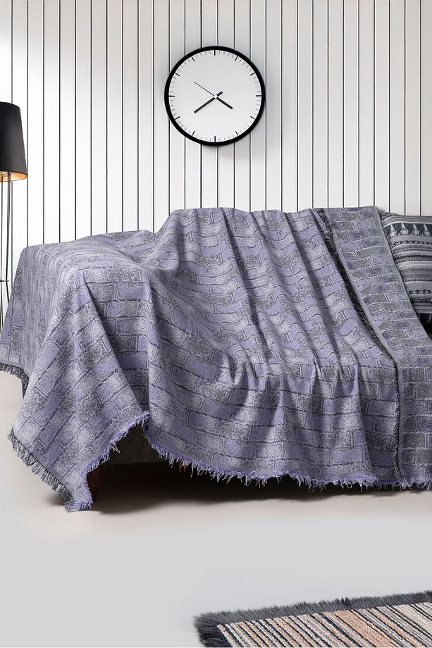 İkili Set Dokuma Koltuk Örtüsü Seti 170x220cm - 2