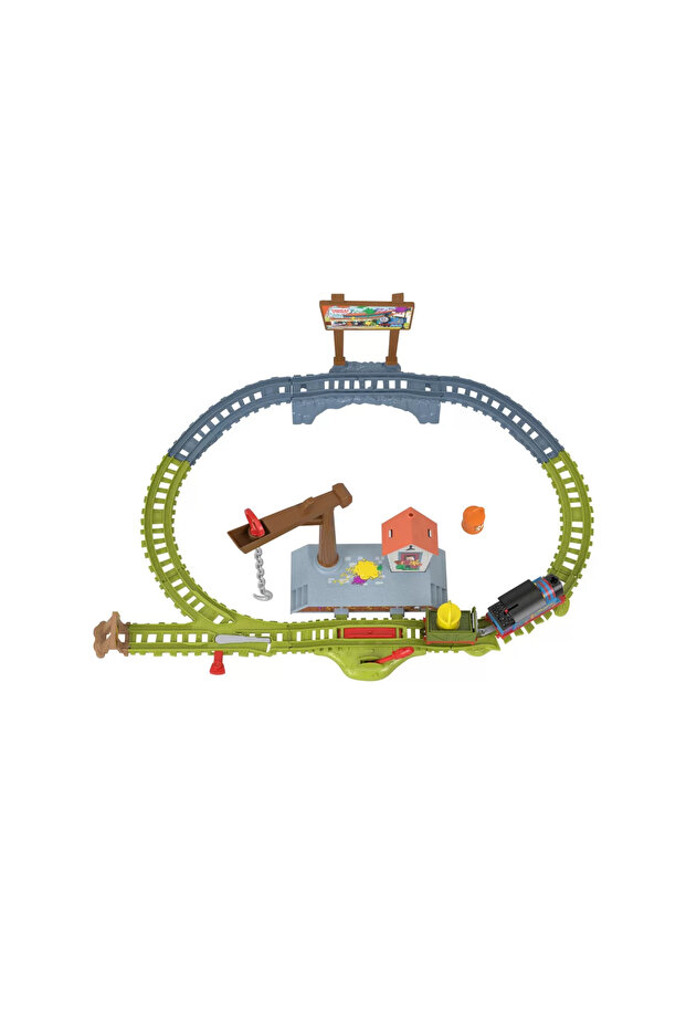Thomas The Tank Engine Playset Thomas Delivers The Paint - 5