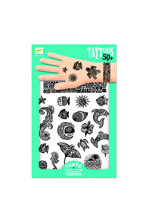 Polynesian Pattern Tattoos, - 1