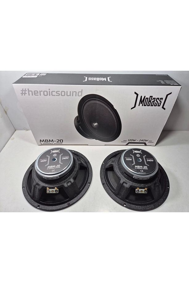 20cm Midrange – Mbm-20 Midrange - 120 Rms Pro Midrange - 2